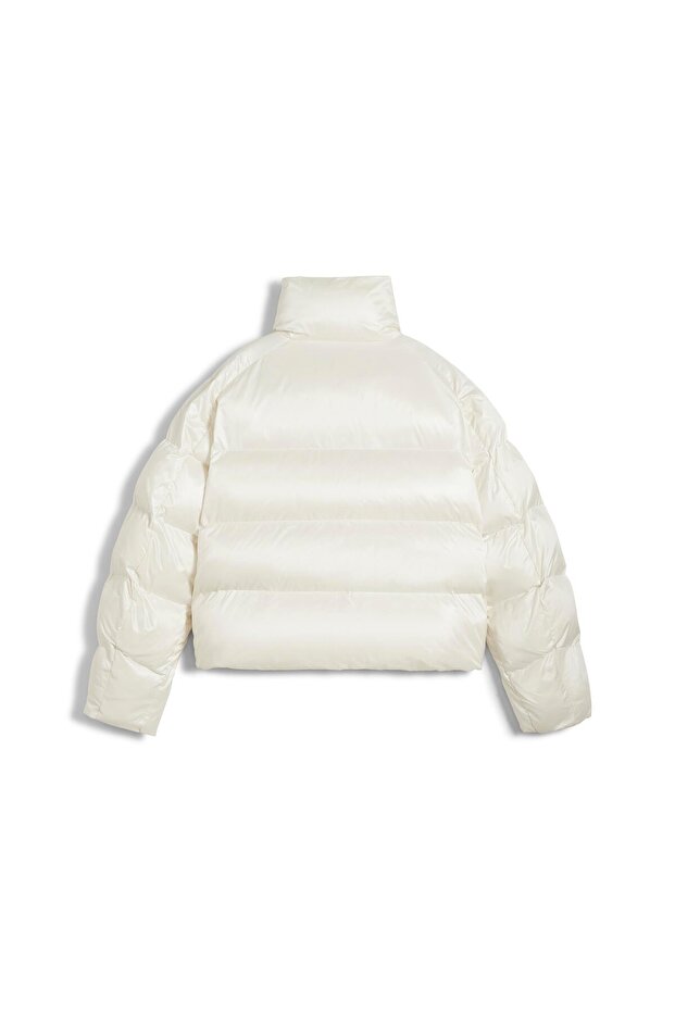 Shiny Puffer Jacket Kadın Ceket - 5