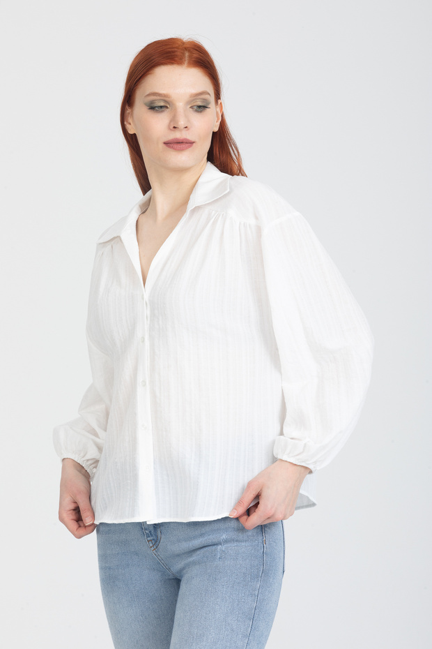 Balon Kol Gömlek - 3