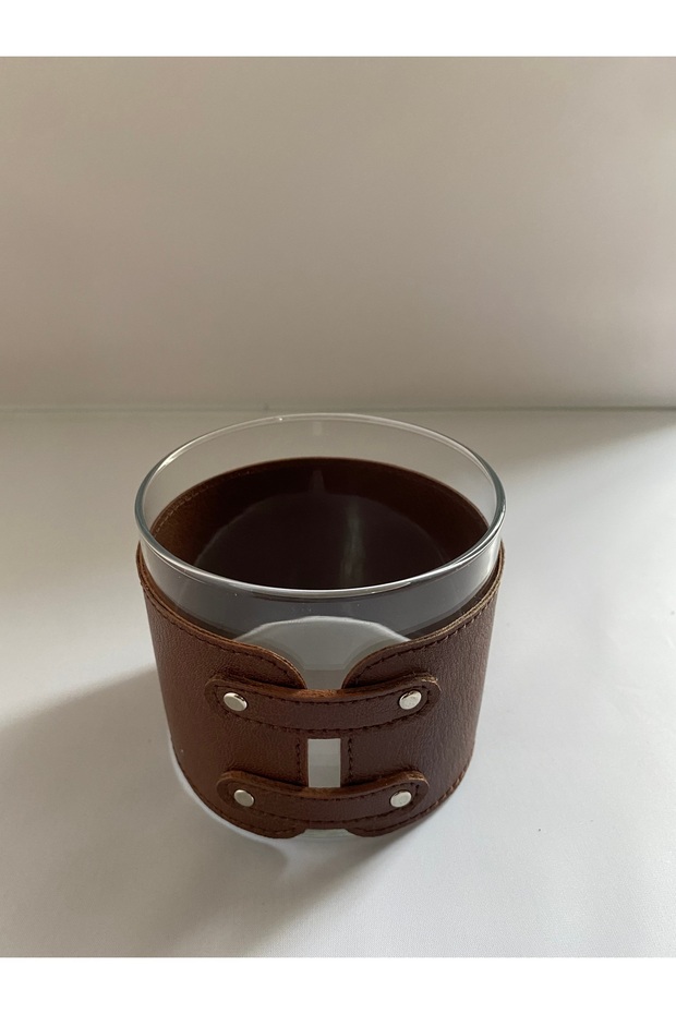 Deri küçük boy mumluk - 4