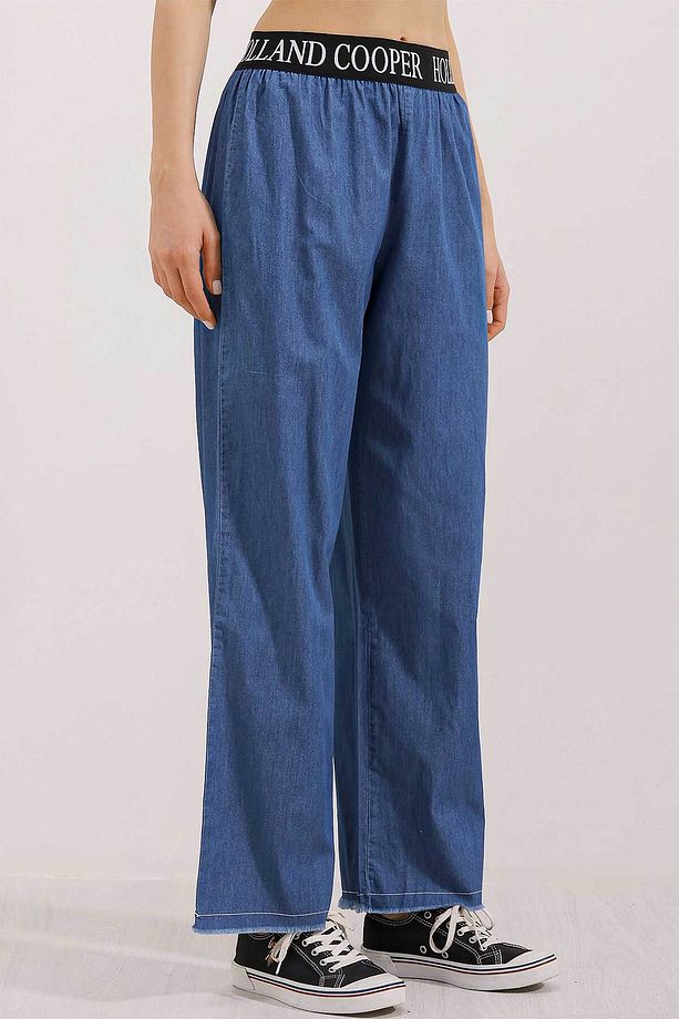 6616 Bol Paça Kot Pantolon - Lacivert - 2