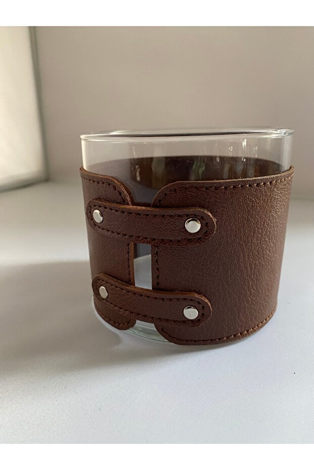 Deri küçük boy mumluk - 6