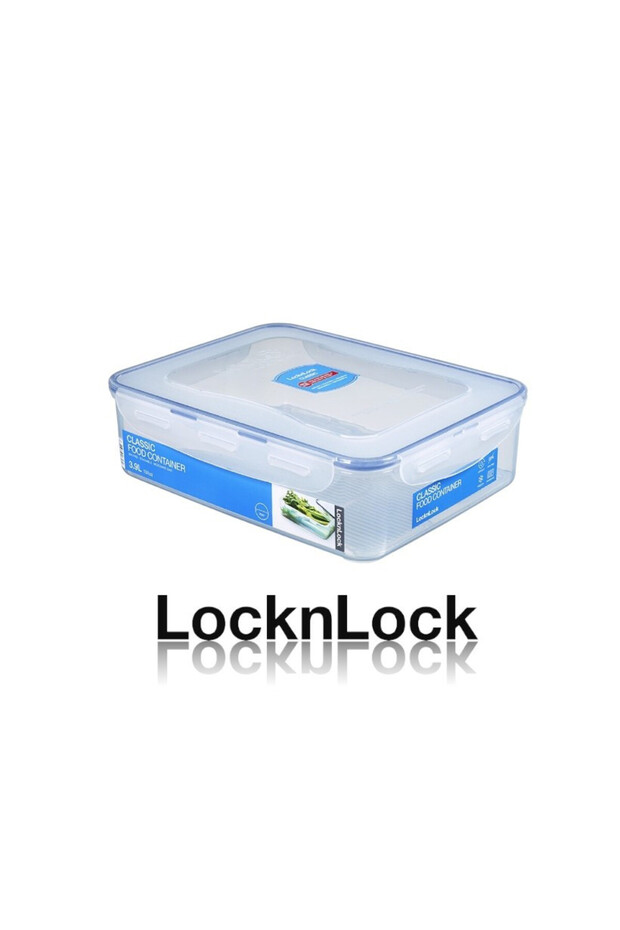 حاوية تخزين طعام مستطيلة محكمة الغلق سعة 3.9 لتر - 1