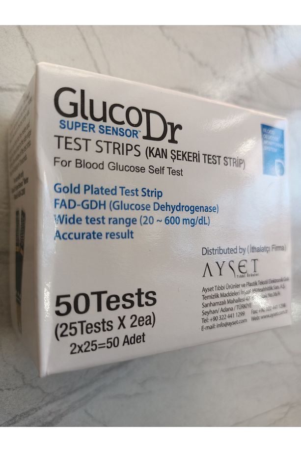 GlucoDr Super Sensör Test Stribi Ölçüm Çubukları - 2