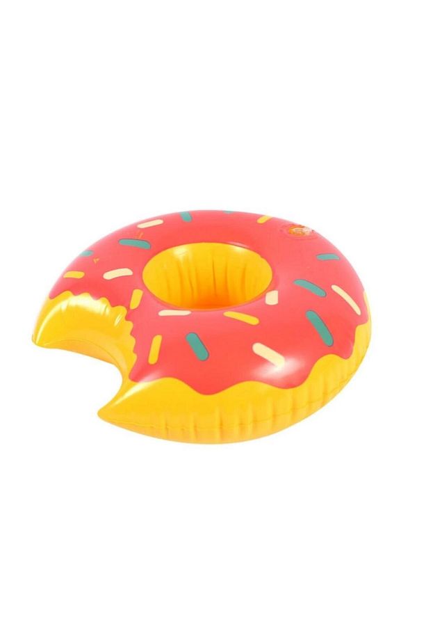 Donut Karpuz Flamingo 3lü Şişme Havuz Deniz Bardak Tutucu Float Bar Set - 4
