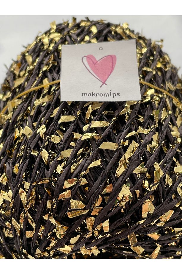 Premıum Metalik Confeti Kâğıt Rafya Ip(50gr/m+-5)Simli Parlak Abiye Polyester Çanta Şapka Örgü ipi - 3