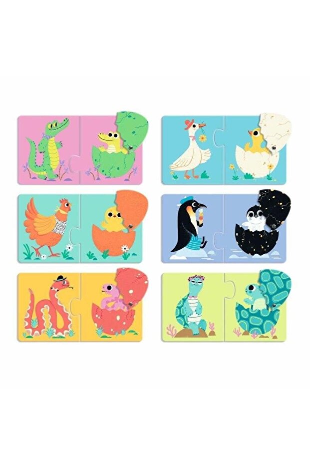 İkili Puzzle - Funny Eggs - 5