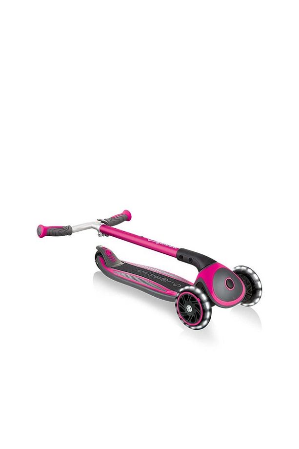 Master Işıklı Katlanabilir Scooter - Pembe - 3