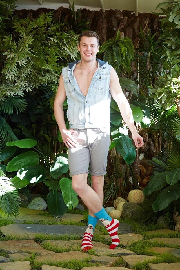 Colorful Morse Patterned Socks - 2