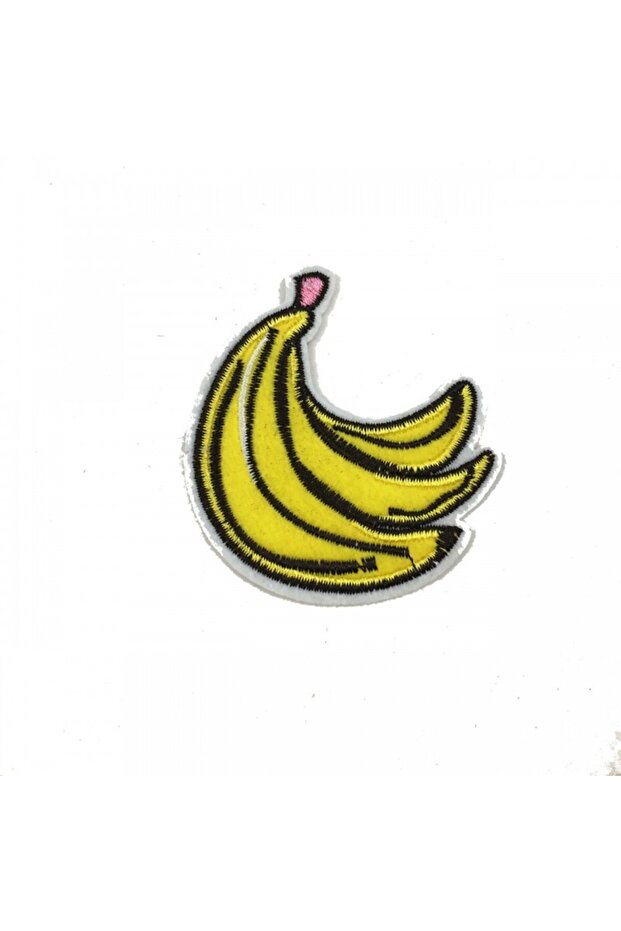 Banana Patterned Gluing Patch - 2