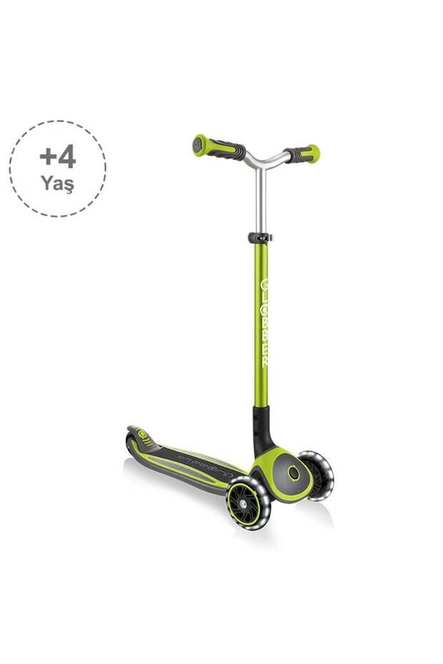 Master Işıklı Katlanabilir Scooter - Yeşil - 1