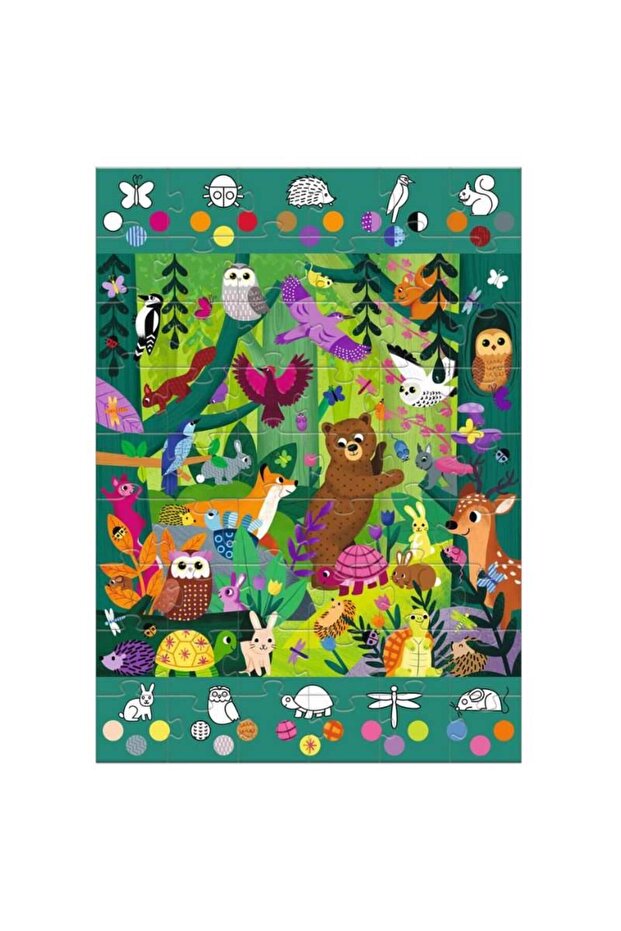 Dev Puzzle 54 Parça - Observation Forest - 2
