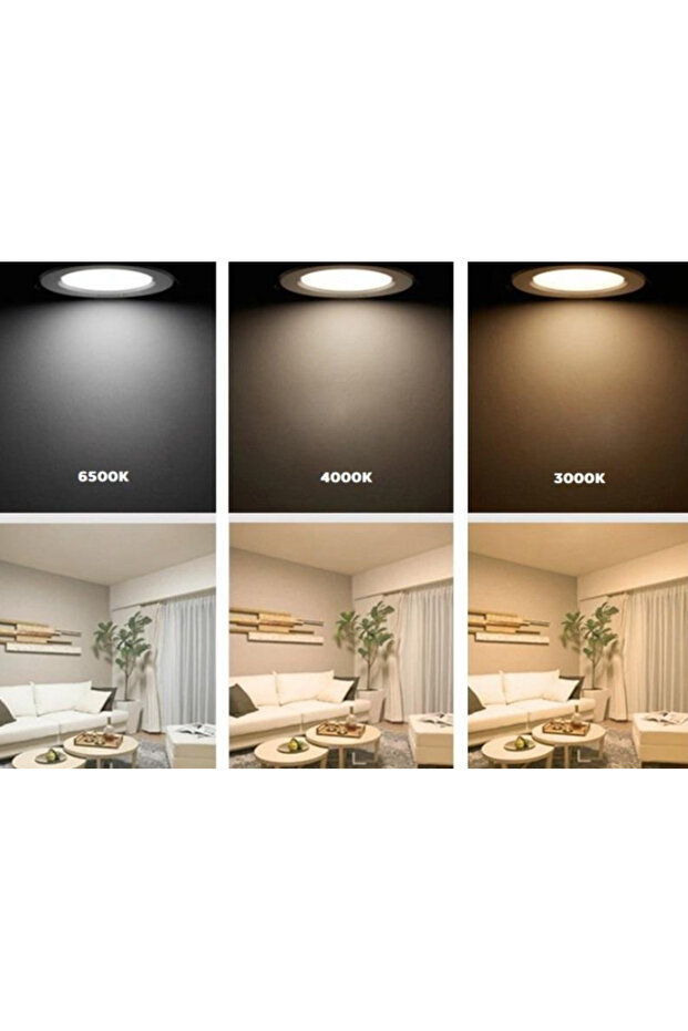 30W SIVA ÜSTÜ LED PANEL (KARE) (GÜNIŞIĞI) - 2
