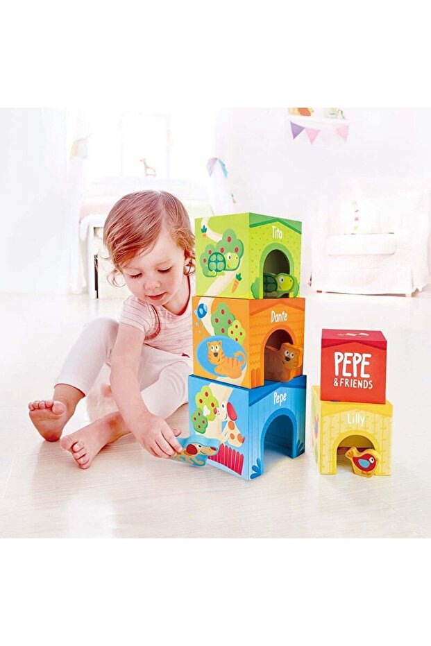 Friendship Tower Ahşap Küpler - 3