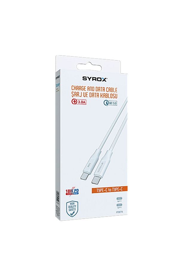Pd18tk 18w Pd Type-c To Type-c Şarj Kablosu 3a 1mt - 3