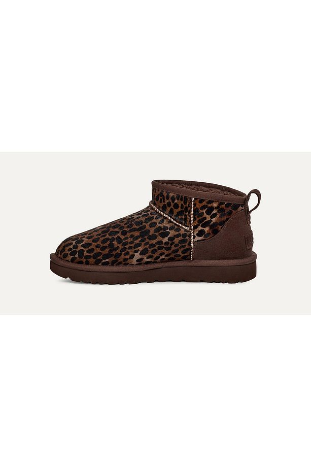 Kadın Kauçuk Tabanlı Leopar Desenli Leopar Bot & Bootie 1158328-LEOPAR - 3
