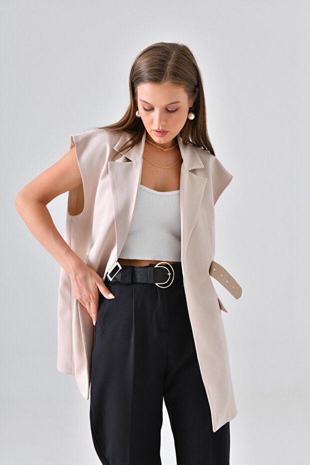 Taş Yelek Ceket - 4