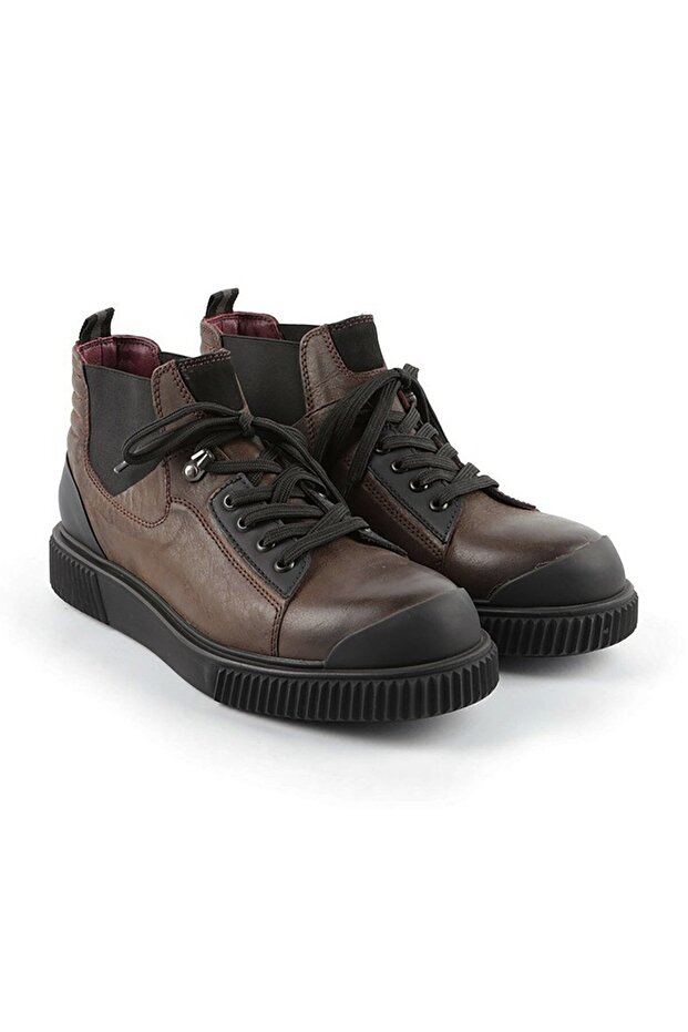 1318 Erkek Casual Bot - Haki - 3