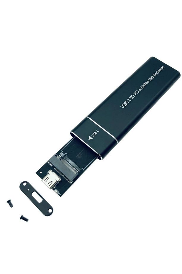 3003 Usb 3.1 Type C To Pci-e Express Nvme Ssd M.2 M-key Hard Disk Kutusu - 2