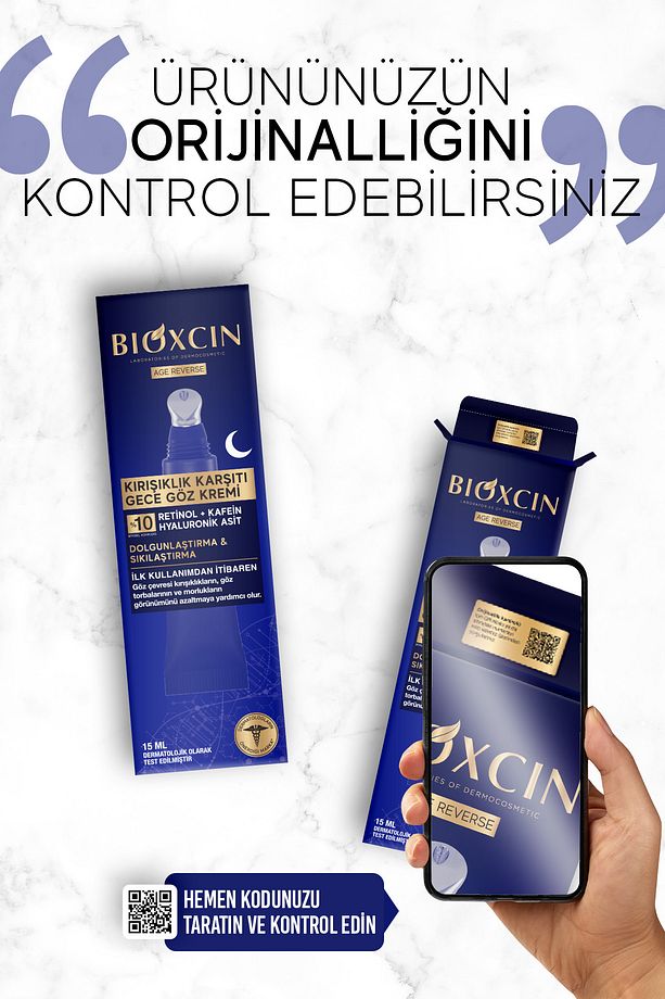 Age Reverse Kırışıklık Karşıtı Göz Kremi 15 ML - %10 Retinol, Kafein, Dolgunluk, Sıkılık - 6