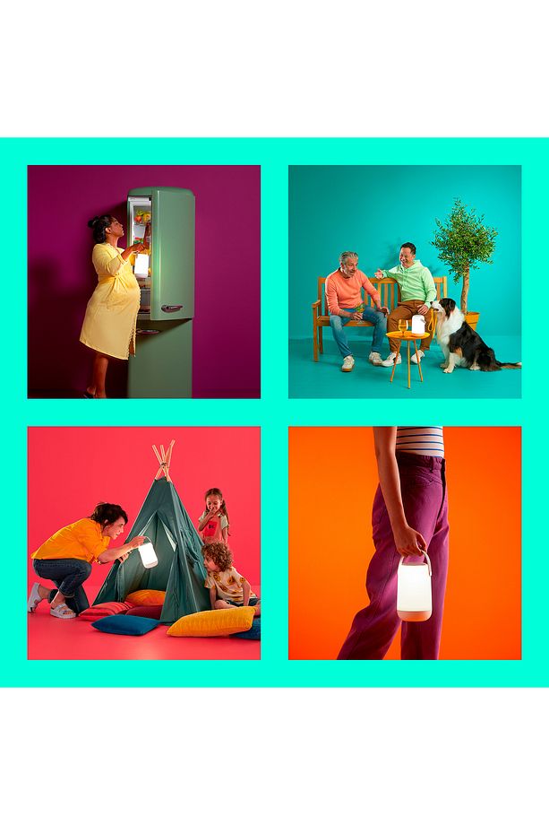 Mobile Portable - Şarjlı Taşınabilir Akıllı Lamba (RGB Ambiyans) Matter, Google Home, Alexa Uyumlu - 9