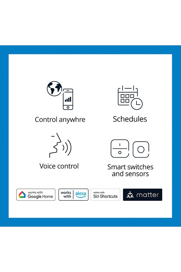 Mobile Portable - Şarjlı Taşınabilir Akıllı Lamba (RGB Ambiyans) Matter, Google Home, Alexa Uyumlu - 7