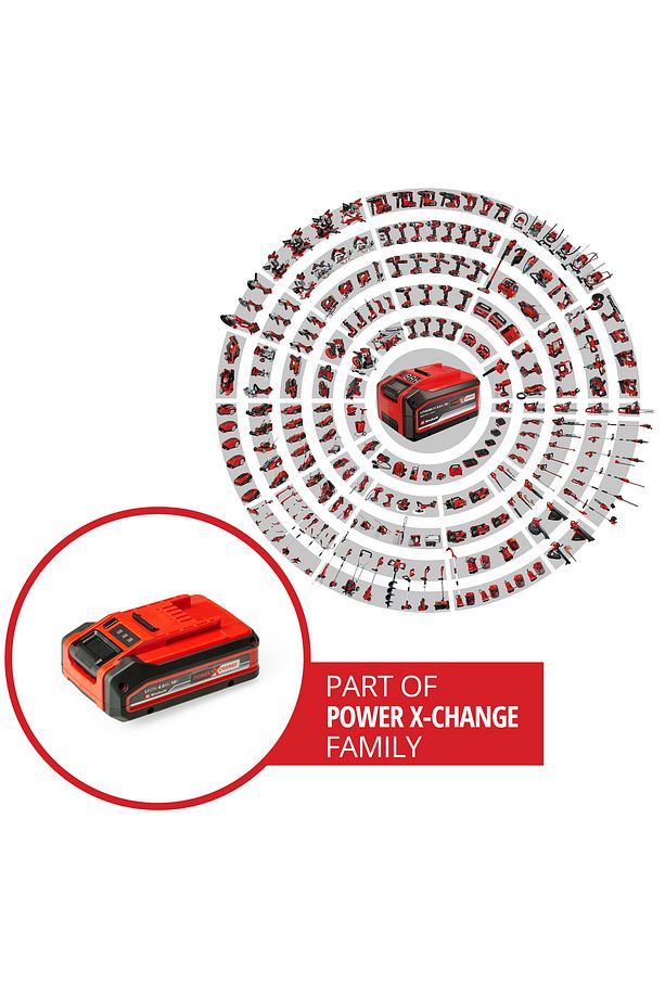 18V 4,0 Ah Power-X-Change Plus, Akü - 2