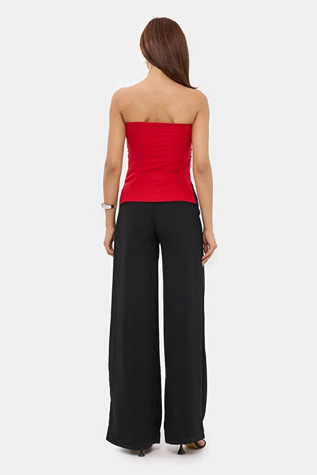 Sleeveless Side Slit Top - 4