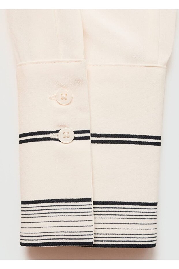 Kontrast Detaylı Gömlek - 5