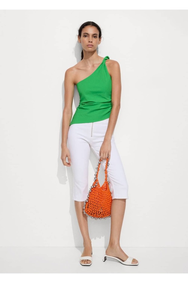 Bluse mit asymmetrischem Design - 2