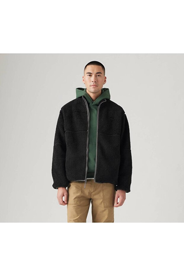 LEVIS SHERPA JACKET BLACK - 4