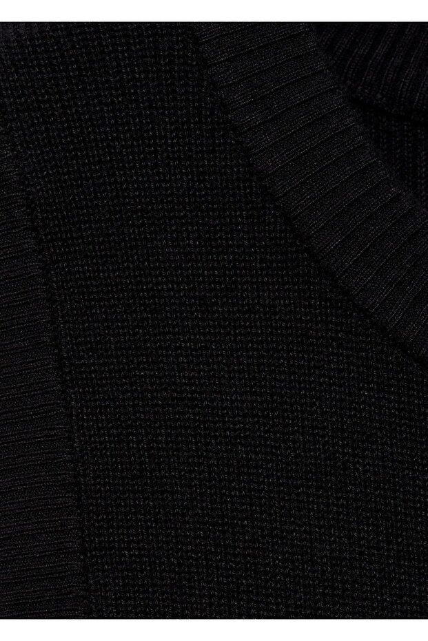 Uzun Triko Elbise - 6