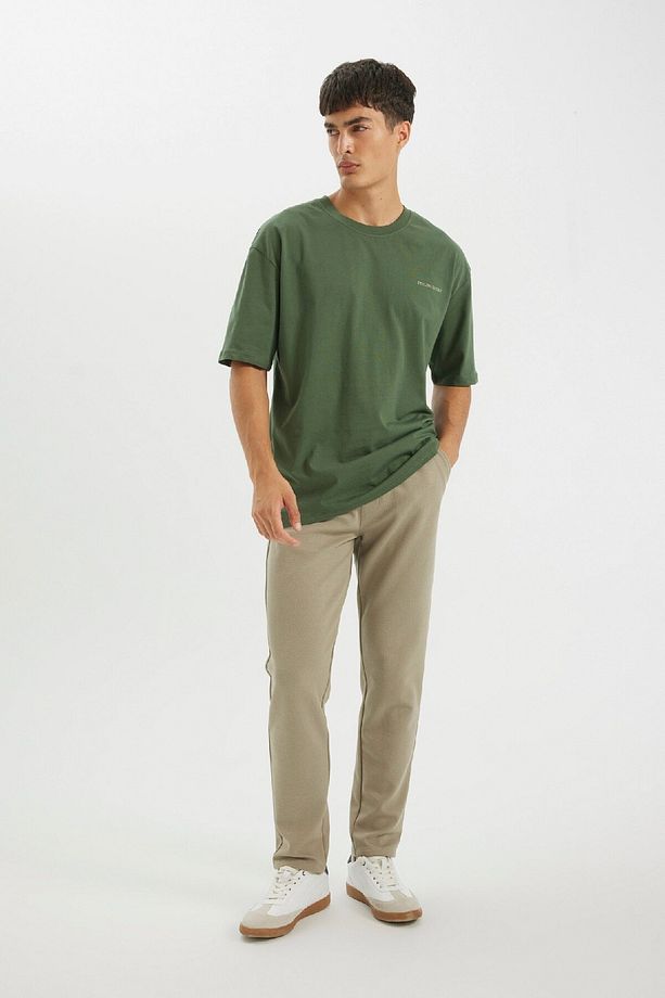Jogger Kışlık Pantolon Basic Düz Beli Bağcıklı Cepli Düz Paça C6022ax24au - 1
