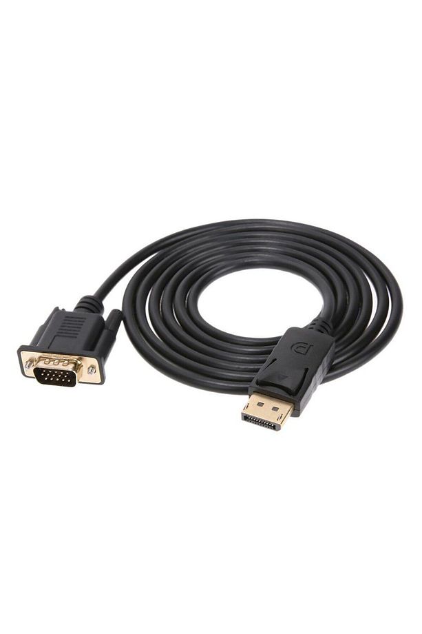 3001 Display Port To Vga Kablo Display Vga Dp To Vga 1.8m Displayport Erkek Vga Erkek Kablo - 7