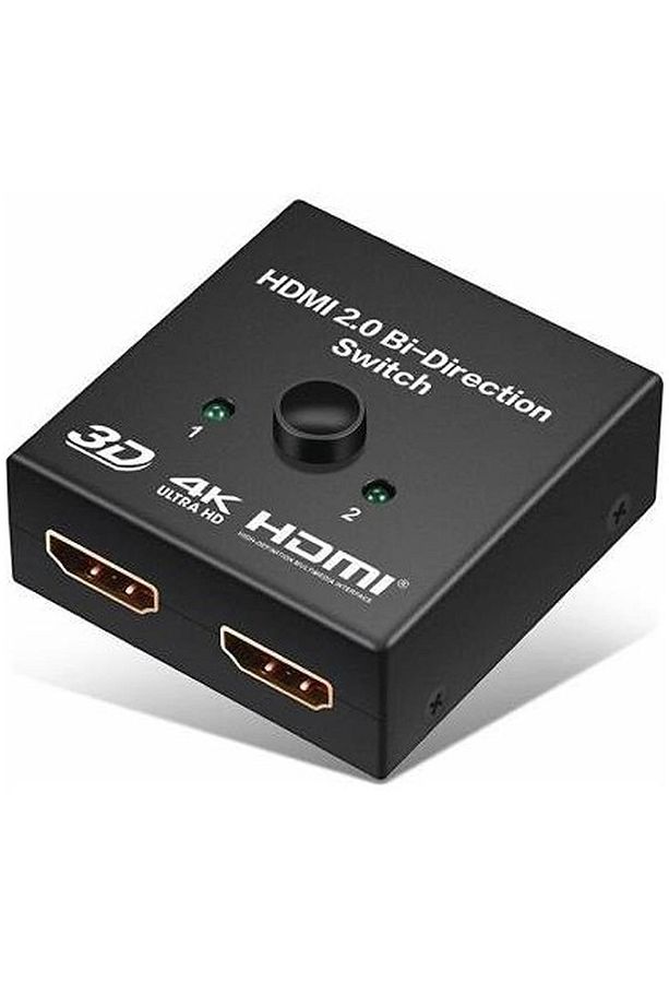 2162 2 Port Hdmi Splitter Switch Çift Yönlü Çoklayıcı Çoğaltıcı - 1