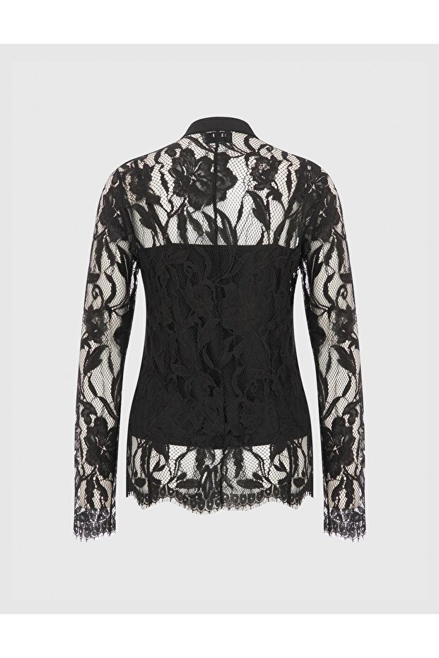 Narciso Kadın Gömlek Siyah - 5