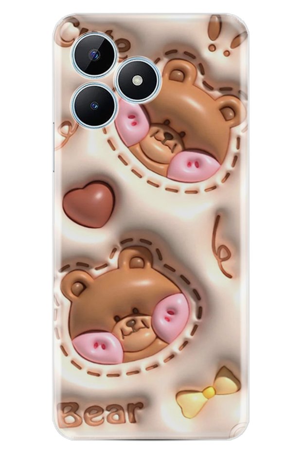 Realme Note 50 Case Hd Printed High Protection Happy Series Xt-Note50 Stk-529 -Note50