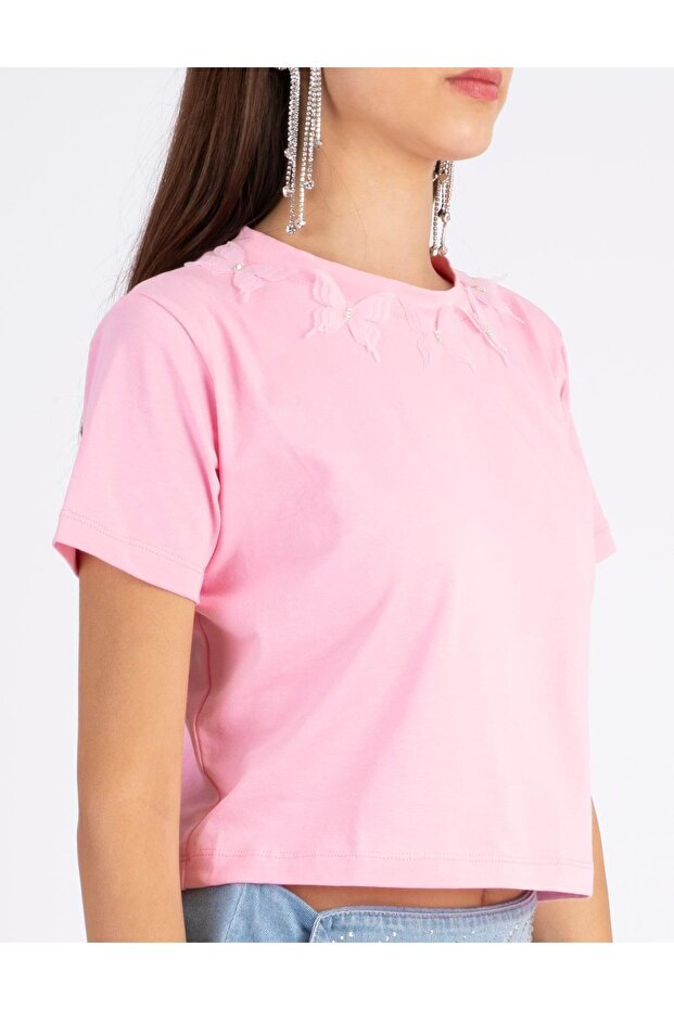 Torides Kadın Tshirt Pembe - 3