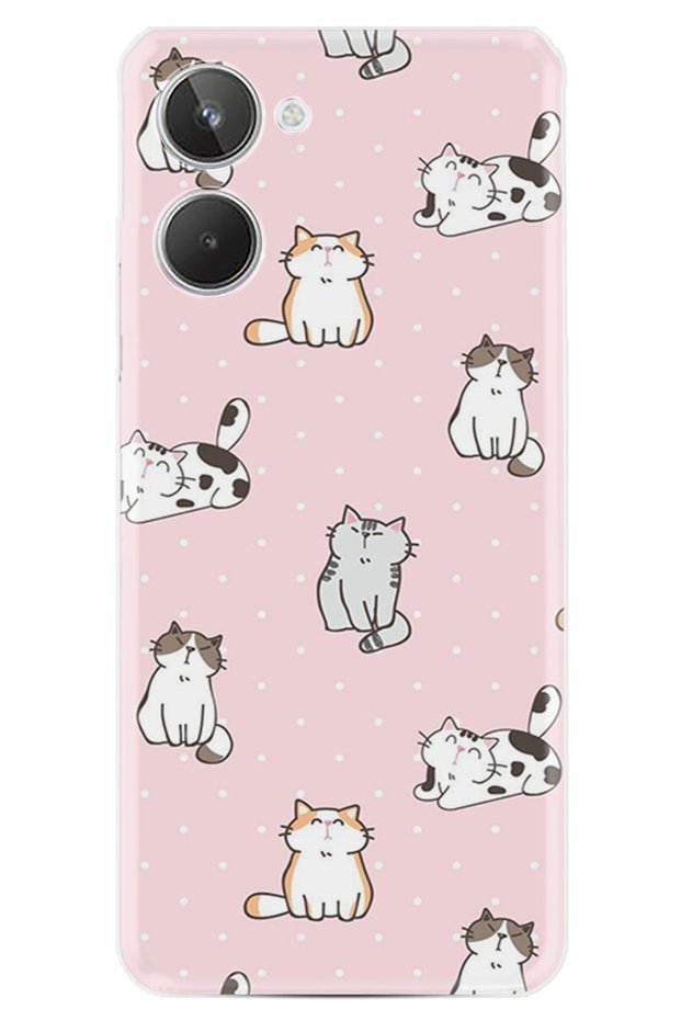Realme 10 Case Hd Printed Happy Series Silicone Cover Xt-Real10 Stk-362-Real10