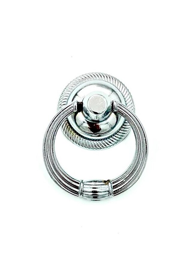 Rustic Pendulum Chrome Button Handle Luxury Country Kitchen Furniture Cabinet Drawer Handle