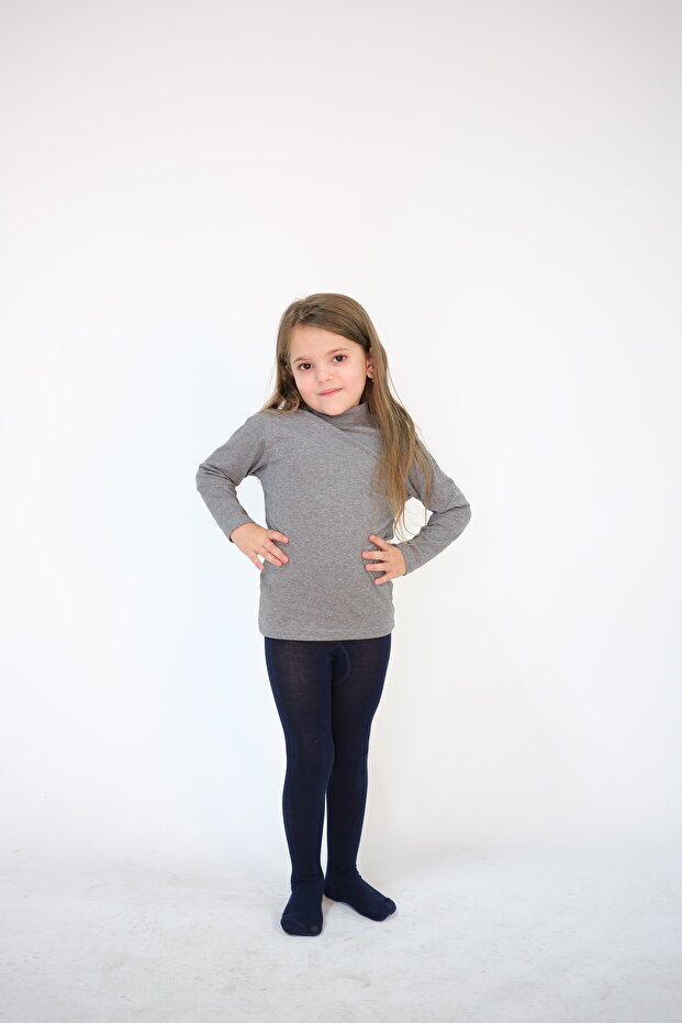 Girl's 2-6 Years Old Daily Organic Natural Cotton Lycra Basic Body Blouse