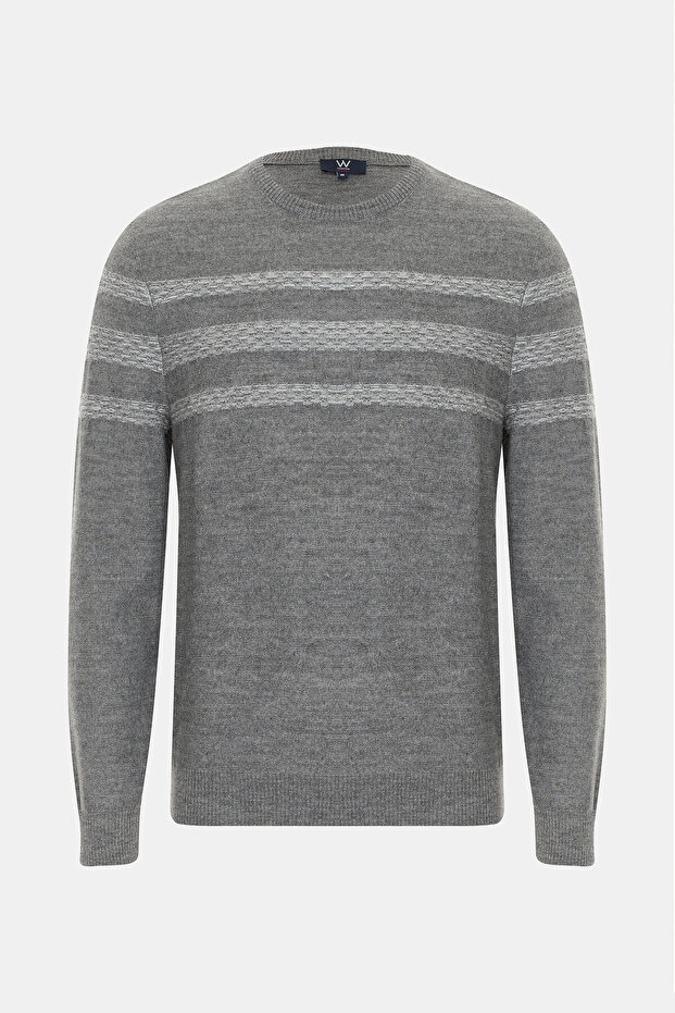 GRİ TRİKO KAZAK - 1