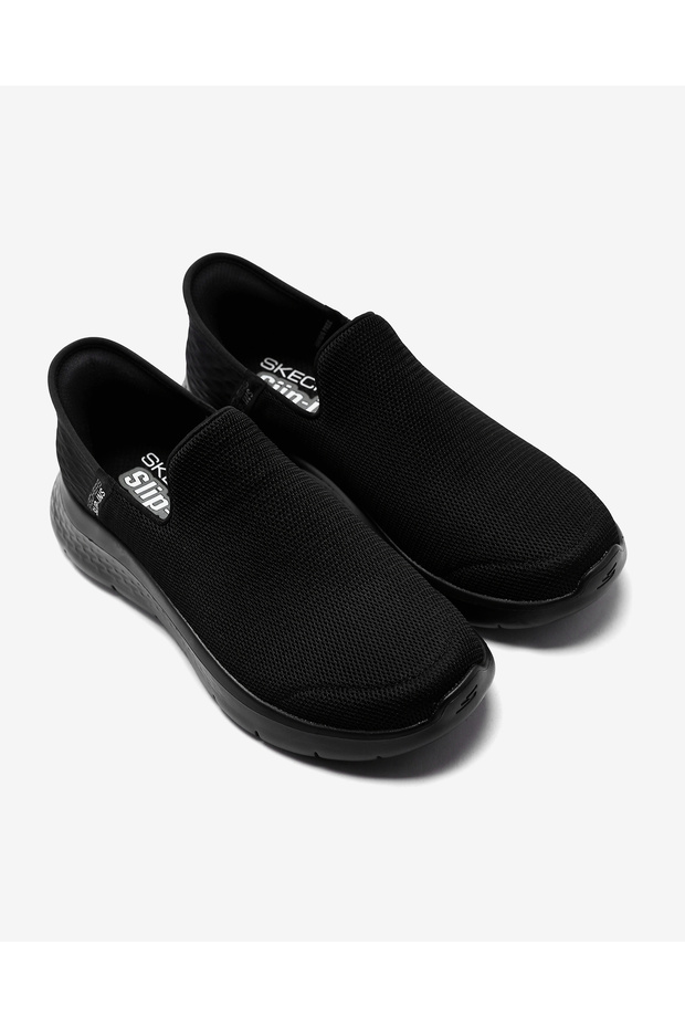 Slip-ins: Go Walk Flex - No Hands Erkek Siyah Yürüyüş Ayakkabısı 216491tk Bbk - 6