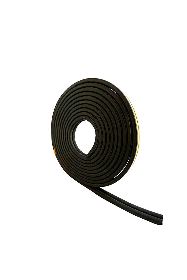Bondit 2-Piece Rubber Door and Window Insulation Tape Wick 12 Meters Black