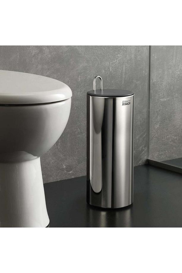 EasyStore Luxe Paslanmaz Çelik Gizli Tuvalet Kağıtlığı (70593) - 3