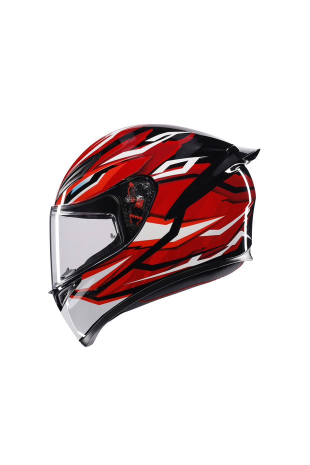 KASK/K1 S LION BLACK/RED/WHITE CONFİGURATİON - 5