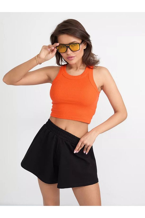 Venanzo Model Bağcıklı Ayarlanabilir Bel Yumuşak Dokulu Spor Şort Siyah Renk - 1