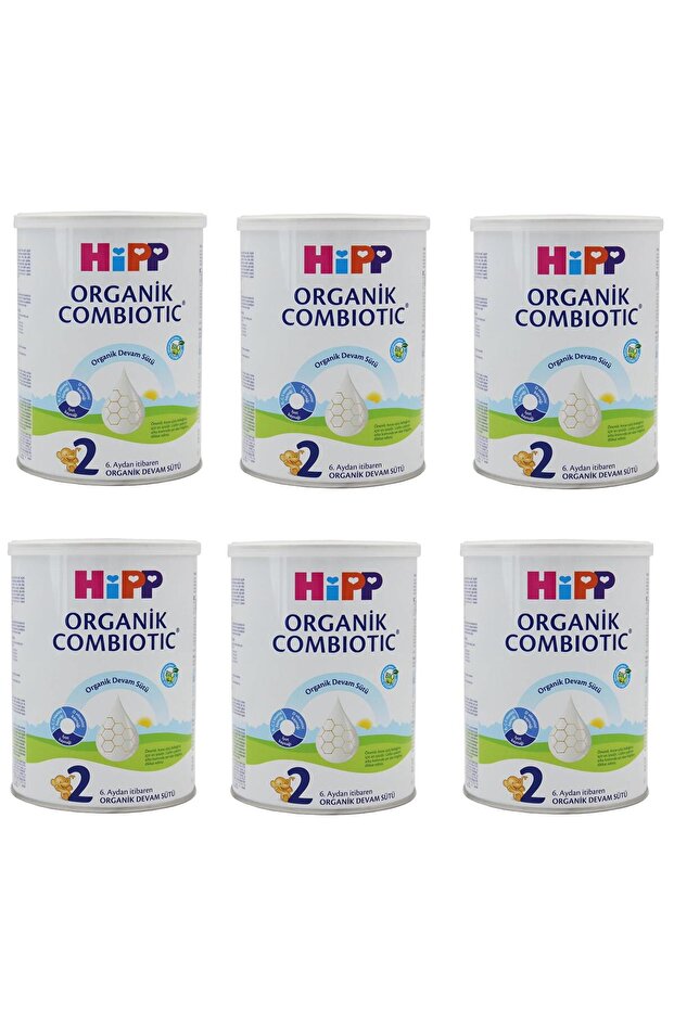 2 Organik Combiotic Devam Sütü 350 gr 6 Adet - 1