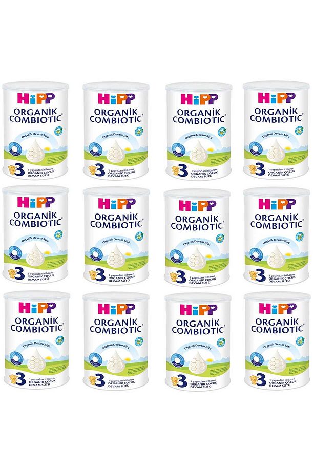 3 Organik Combiotic Devam Sütü 350 gr 12 Adet - 1