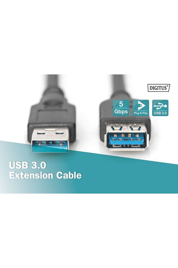 Ak-300203-018-s 1,8m Usb3.o Ae/ad Uzatma Kablosu - 5