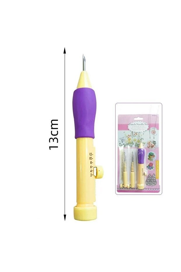 Punch İğnesi Panç Nakış İğnesi Seti Ayarlı - 1